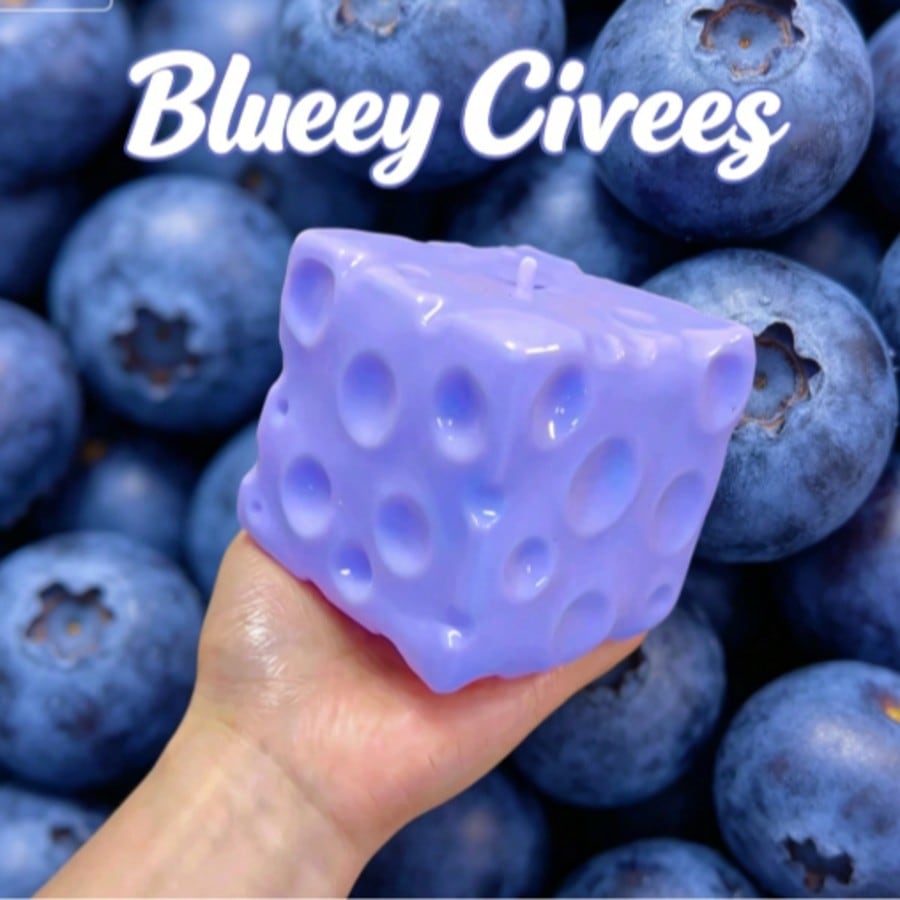 New Blueberry Color Cheese Squ - Food & Snacks Pdf ulasan dan harga