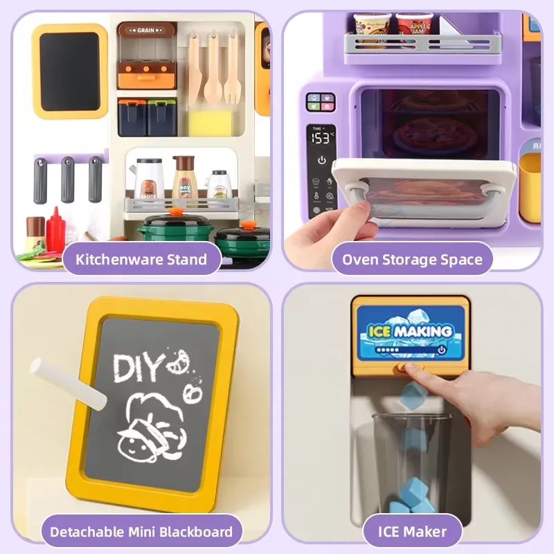 90cm Large Pretend Play Kitche - Food Xxl ulasan dan harga