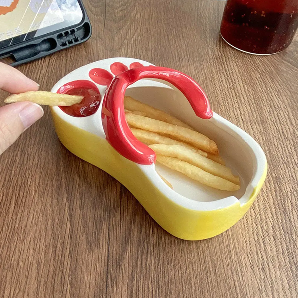 Novel French Fries Plate Creat - Food Snacks Restaurant ulasan dan harga