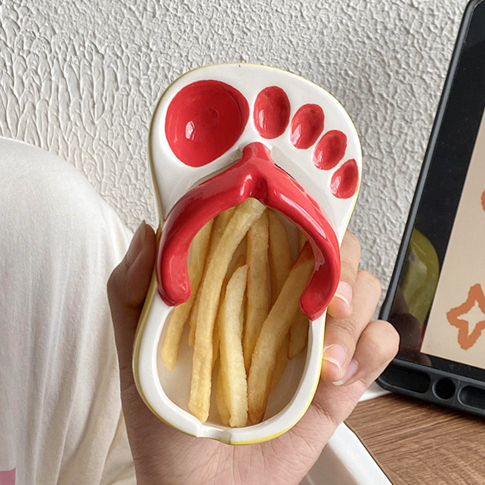 Novel French Fries Plate Creat - Food Snacks Restaurant ulasan dan harga