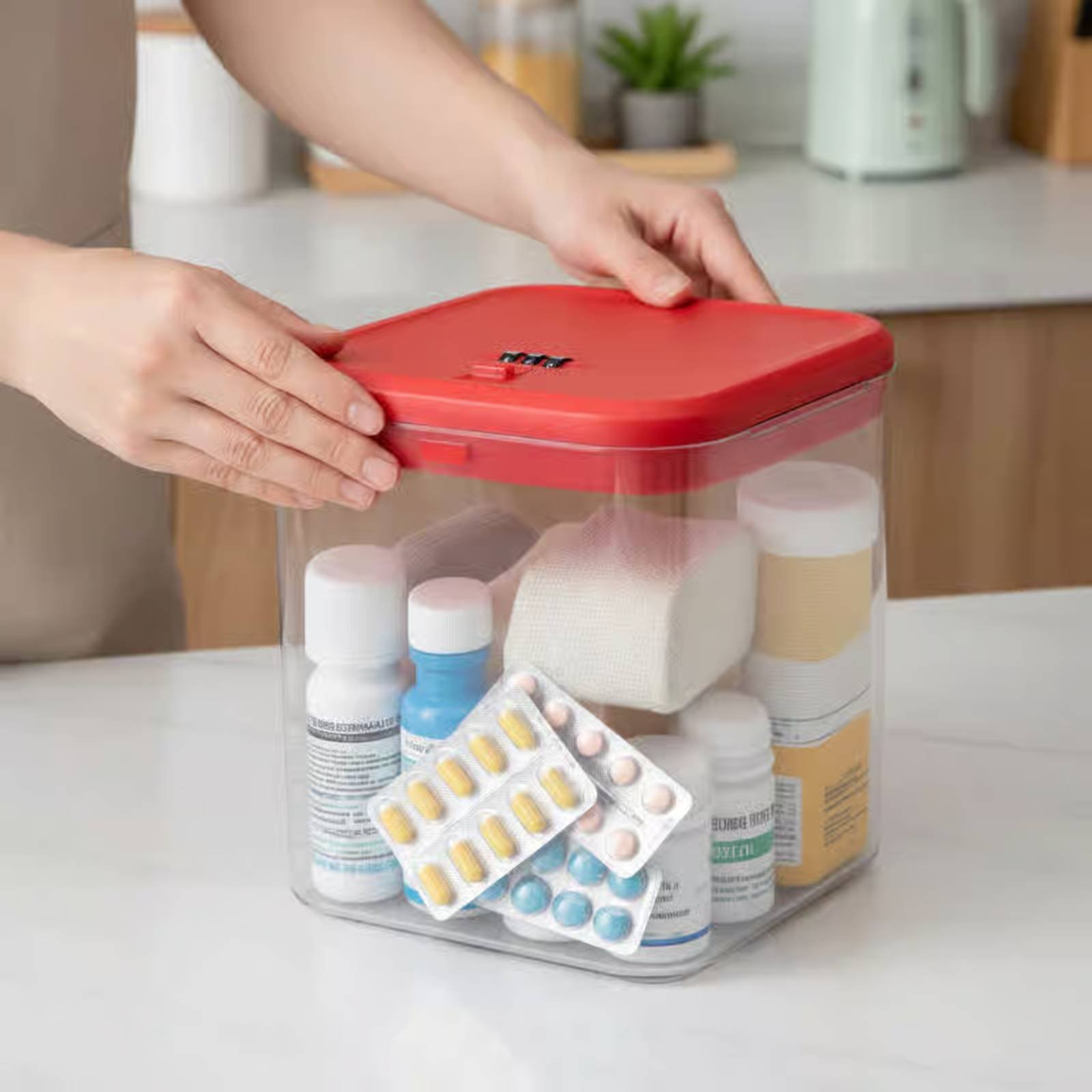 Clear Lockable Box Versatile L - Food & Snacks Pdf ulasan dan harga