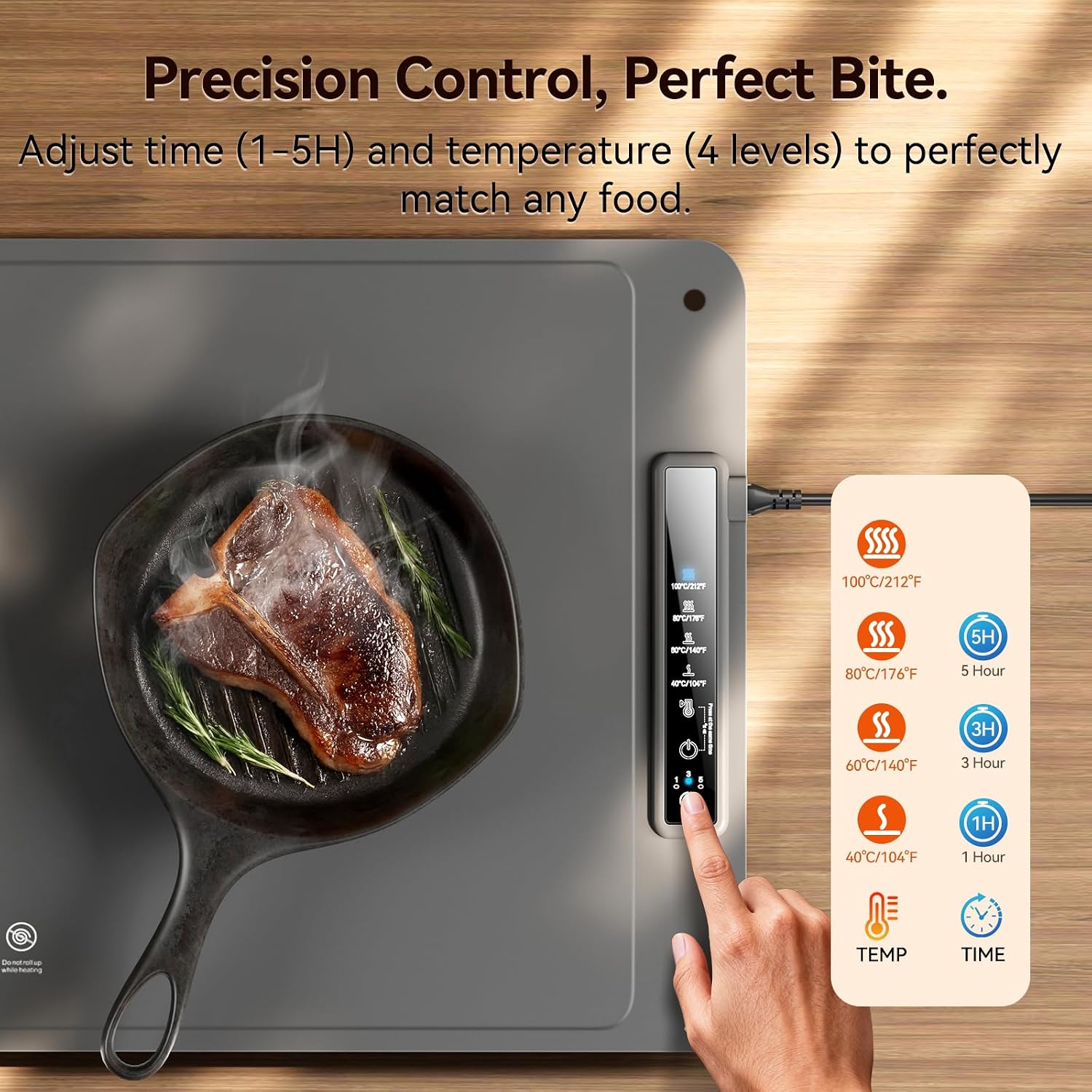 XXL 36x16in Food Warming Mat,  - Food Xxl ulasan dan harga