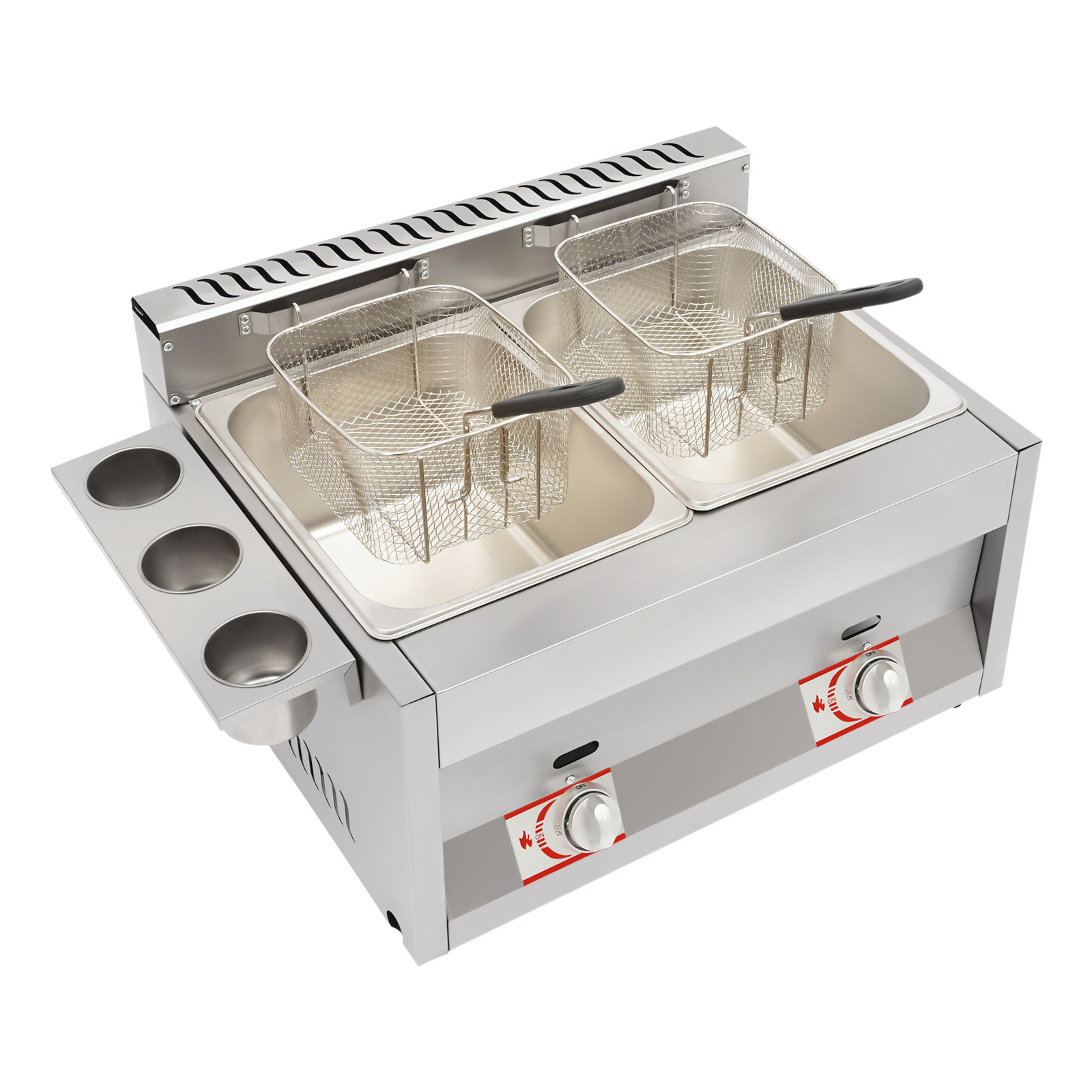 Commercial Deep Fryer 2-Tank 6 - Food Snacks Restaurant ulasan dan harga