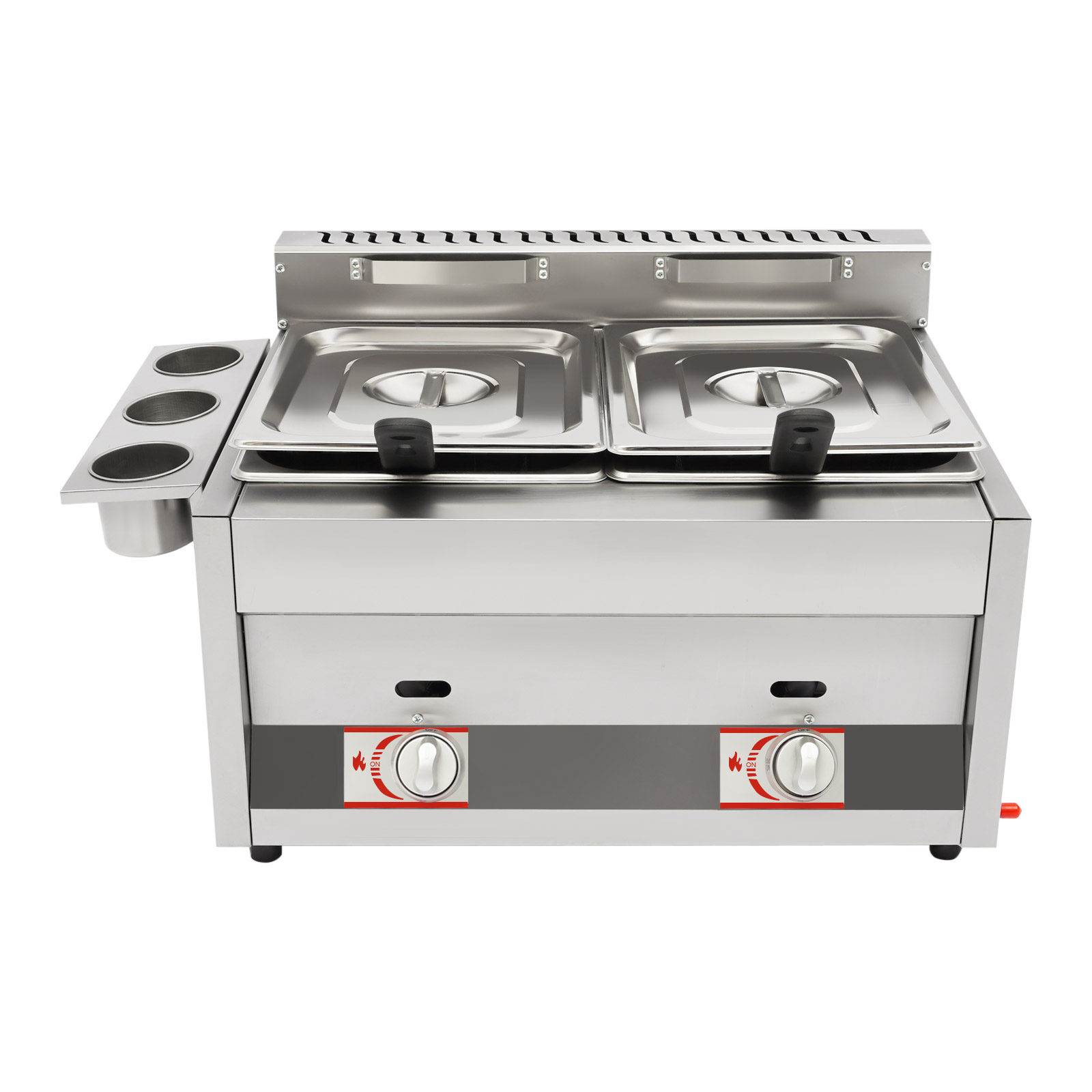 Commercial Deep Fryer 2-Tank 6 - Food Snacks Restaurant ulasan dan harga