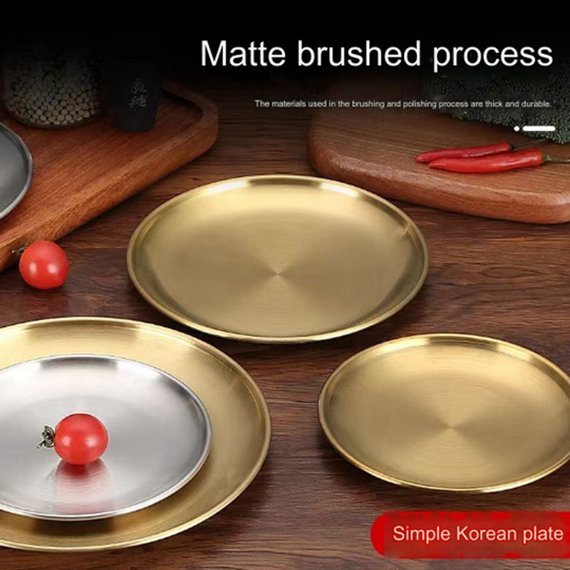 Stainless Steel Round Plate Ca - Food & Snacks Pdf ulasan dan harga