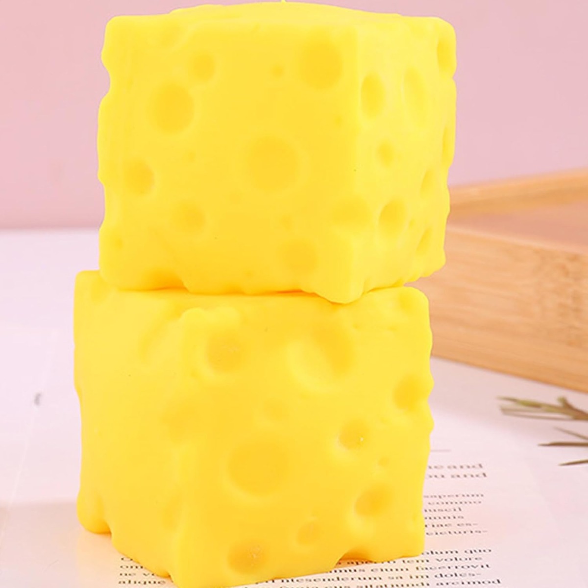 Cheese Stress Ball Squishy Toy - Food & Snacks Pdf ulasan dan harga