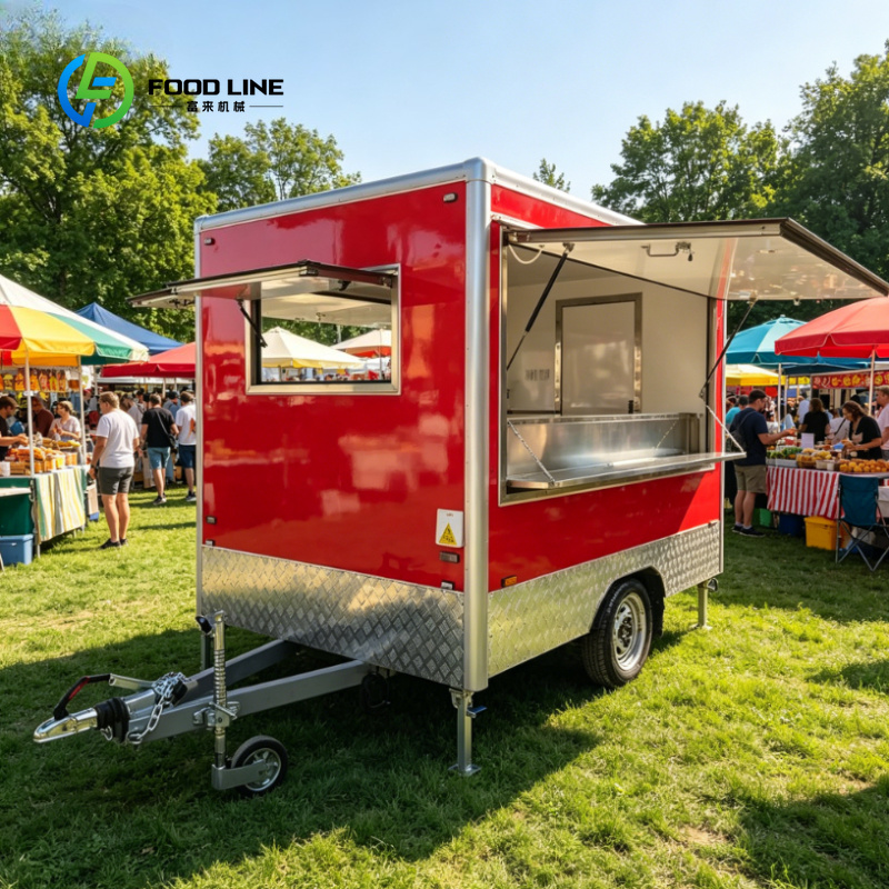 Customized Mobile Food Truck T - Food Snacks Restaurant ulasan dan harga