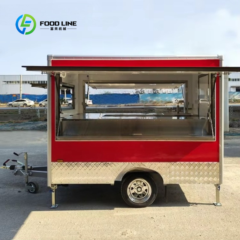 Customized Mobile Food Truck T - Food Snacks Restaurant ulasan dan harga
