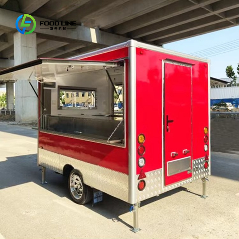 Customized Mobile Food Truck T - Food Snacks Restaurant ulasan dan harga
